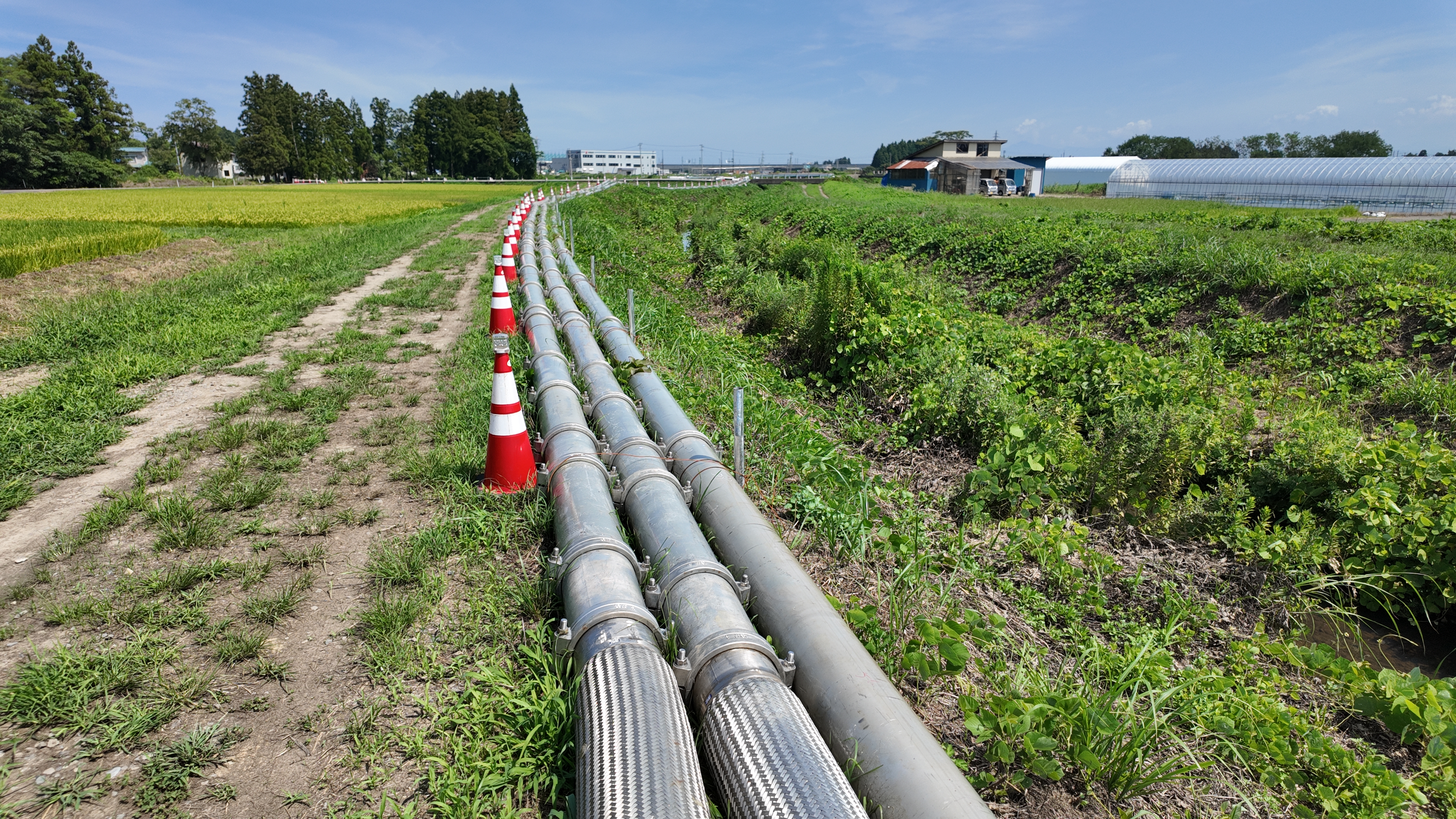 新潟県上越市・妙高市の渇水現場で当社の「REPCS」が使用されました